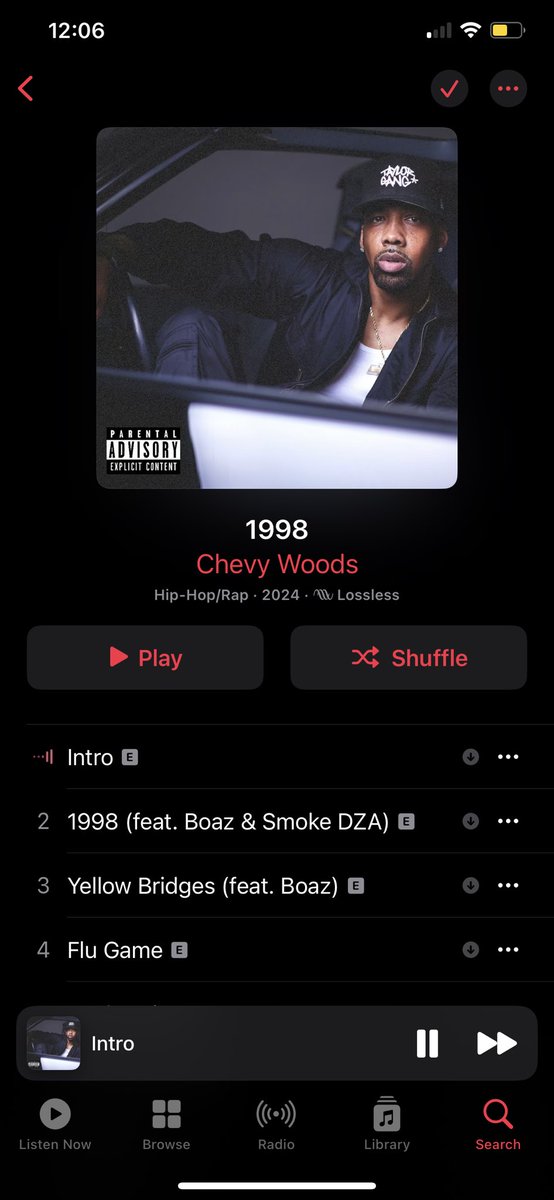 Yessir time to spark my joints and give the homie a listen 🔥🤘🏻#1998 #Taylorganggaming @CHEVYWOODS