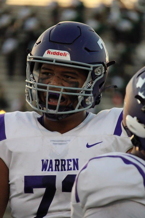 TXTopTalent's tweet photo. 🚨 Prospect Recruiting Report

2025 OL 6’5 270lb Devin Amos @Devinamos23 has UNT @MeanGreenFB unofficial visit set for the spring. The Warren HS star has gained interest from San Diego St, Texas Tech, and UTEP. Expect an uproar in his recruitment come April. 
#TxTopTalent https://t.co/7qkwifVNMI