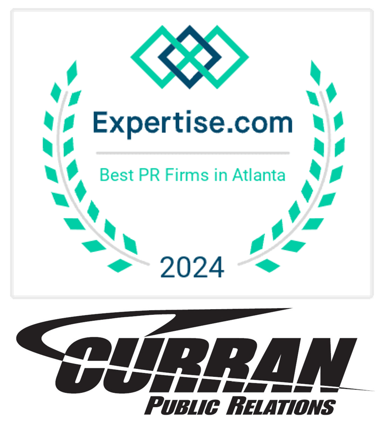 We appreciate <a href="/CurranPR/">Curran PR</a> being named to <a href="/ExpertiseLocal/">Expertise.com</a>'s "Best PR Firms in Atlanta" list for the eighth year in a row! Reviewers scored Atlanta PR firms on more than 25 variables to develop the list. Visit CurranPR.com and let's talk! #strategy #mediarelations