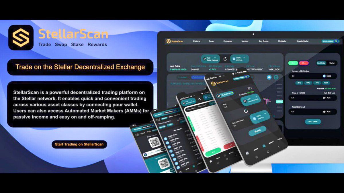 💥 It's time to shake up the Stellar Ecosystem!!

The Qubic Team is excited to announce that StellarScan is coming soon! 

Stay tune as we unveil some sneek peeks of the development of the Next-Generation Stellar DEX Decentralized Exchange,  Explorer and StellarScan. 👀

#QUBICF