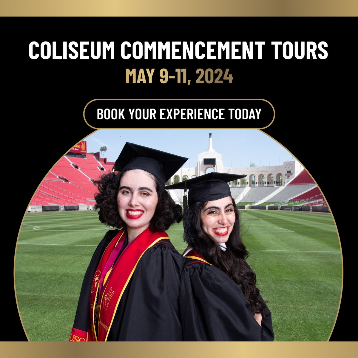 2024 Grads, it's time to start making commencement plans 🎉 You're invited to celebrate at the Coliseum with an exclusive tour, champagne toast & photo ops. Make your reservation by February 22 and enter to win a free customized jumbotron message: lacoliseum.com/commencement-t…