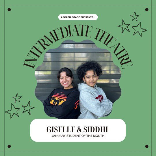 Introducing… our January students of the month! These students have been an absolute joy to work along side with and they have been trying their best to perfect their craft! We hope they keep up the good work!