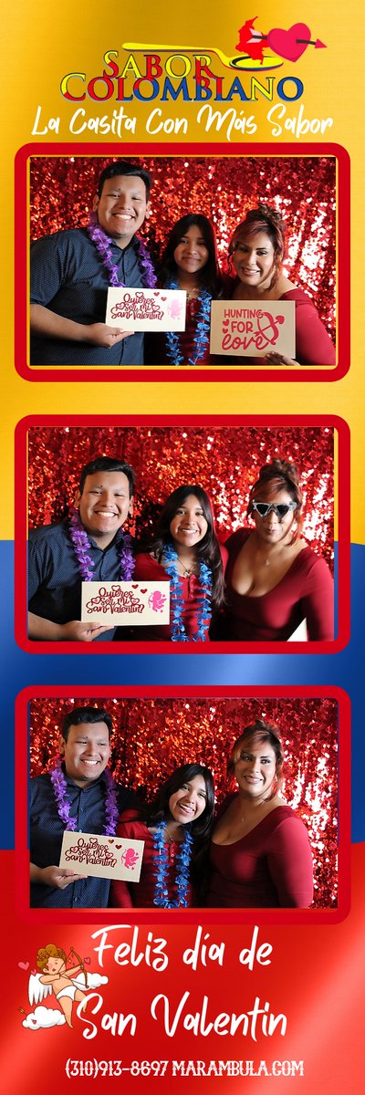 maram_bula's tweet photo. Dario and Monica Garcia from #saborcolombianolosangeles
called 📱us to bring our creativity to #valentines #Photobooth #Photograph #unlimited #photostrips #digitalgallery #embededcode #lighting #2nd #camera 📷 #LEDs at La Casita con Más Sabor in #DTLA #nextdoor @marambula.com https://t.co/818MSZGEtj