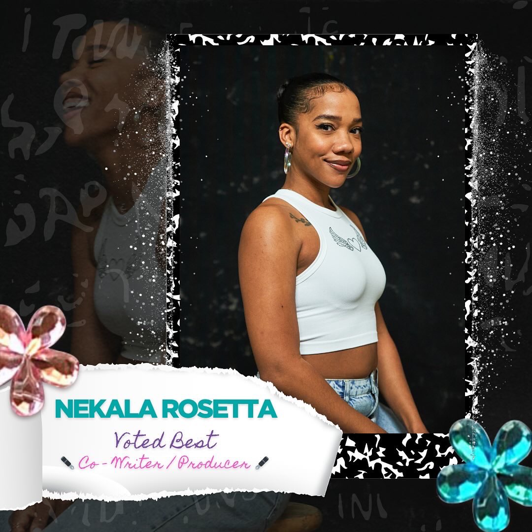 ShaylaRacquel's tweet photo. Meet The Off-Brands team! Our Co-Writer/Producer - Nekala Rosetta (@nekalarosetta ) ✨

Song of the Day: Caramel - City High
Location: Newark, NJ
2000s THIS OR THAT: Circle Bamboo Earrings or Triangle Bamboo Earrings?

📸: @chuckmarcus
Visit our Kickstarter to donate to our crowdfunding campaign. Any amount helps! 🧚🏾‍♂️✨

https://t.co/zsUorfdpQ4

.
.
.
#blackfilmmaker #blackstoriesmatter #comingofage #girlhood #theoffbrands #womeninfilmandtv #blackscreenwriters #blackdirector #behindthescenes #blackscreenwriter #blackproducer