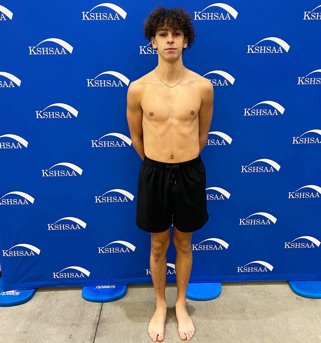 So proud of Hamza for diving at the KSHSAA State Championships!