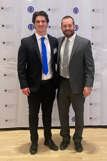 It was great to see senior Brady Faller honored as a National Football Foundation Scholar Athlete.