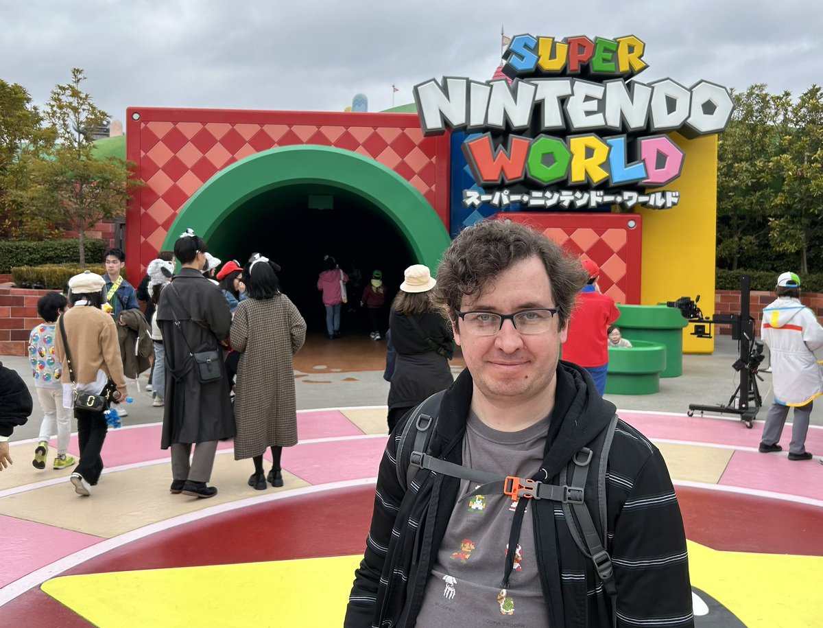 RyanDrayson's tweet photo. Day 4 (Feb. 15) - a thread (1/6)
Super Nintendo World at Universal Studios Japan. Normally wouldn’t do a theme park because of the cost and it should really be something to do with my kids. But I can’t bring them here, so… 🤷♂️
#2024BirthdayPlans #Turning40InStyle #JapanTrip https://t.co/JG5pfKCfAp