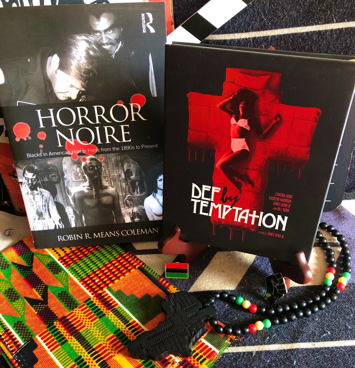 AdamintFresh's tweet photo. Black History Month Pick. Def by Temptation (1990). Directed by James Bond III. Cinematography by @TheRealErnestD Starring James Bond III, Cynthia Bond, @KadeemHardison, Bill Nunn &amp; @SamuelLJackson. Blu-ray via @VinegarSyndrome @lloydkaufman @Troma_Team #DefByTemptation #BHM https://t.co/EfMWi3kYwu