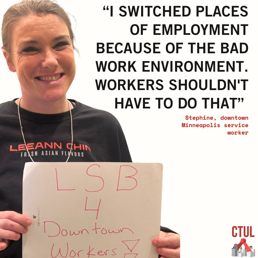 We shouldn't have to switch jobs because of toxic work environments. Tell your city council member to support the Labor Standard Board ordinance: bit.ly/LSBnow