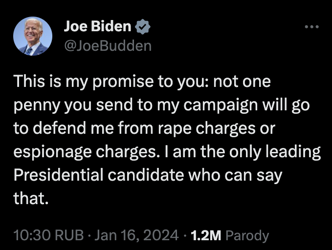 Biden brilliantly trolls Trump, and he didn't even have to mention the Georgia Prosecution!