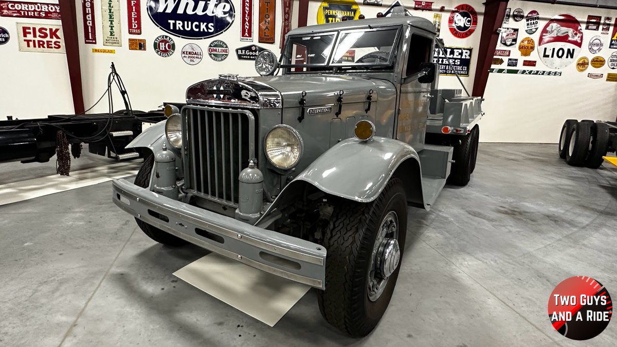 GuysRide's tweet photo. This is a 1936 International A7F from the Iowa 80 Trucking Museum.  This 1936 International was built to travel around the United States and test public scales. Before 1935.  Click here to view our YouTube Channel https://t.co/U7w8BjrpRW.

#bigrigs

@Iowa80_Museum https://t.co/3IaPyv8CZE