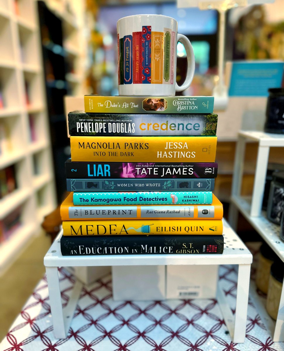 TheRippedBodice's tweet photo. Swipe through to see the multiple stacks of new releases from Tuesday. 🩷
@NovelsByApril
@Gwenda
@JodiEllenMalpas
@JanelleOnRecord
#AmyLea
#AlexisHall
@CaraBastone
@NikkiPayneBooks
@CBrittonAuthor
@PenDouglas
#JessaHastings
@TateJamesAuthor
#JaneAusten #Bronte
#HisashiKashiwai https://t.co/Y4bNVBOumA