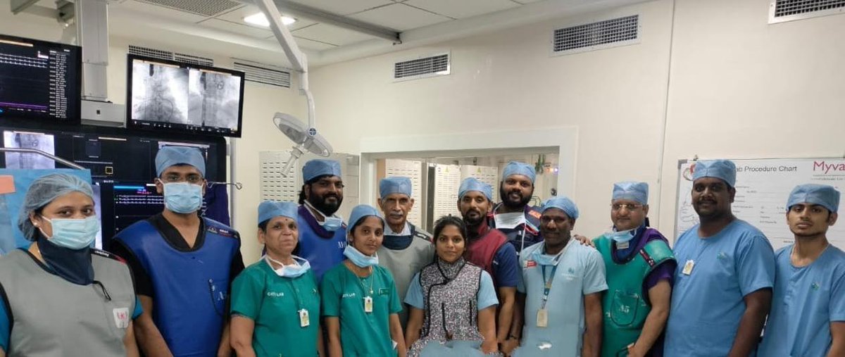 Another Successful #TricValve #case at #Apollo in #Chennai!

Congratulations Dr. #RefaiShowkathali & team.

#tricvalveimplant
#patientoutcomes
#CAVI
#tricvalve
#tricuspidvalve
#tricuspidregurgitation
#heartvalves
#interventionalcardiology
#structuralheart
#relisysmedicaldevices
