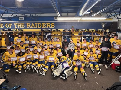 Tonight, we play hockey, but we also play for John Gegen and all those who are battling, have beat or sadly have lost the fight to cancer