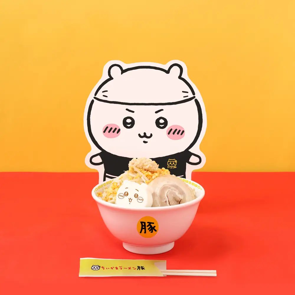 gourmet_nagoya's tweet photo. 「ちいかわ」に登場するラーメン屋をイメージした『ちいかわラーメン 豚』が名古屋パルコに3月19日(火)から限定オープンします。
https://t.co/qspuWelMTg https://t.co/c3VYbhIZGl