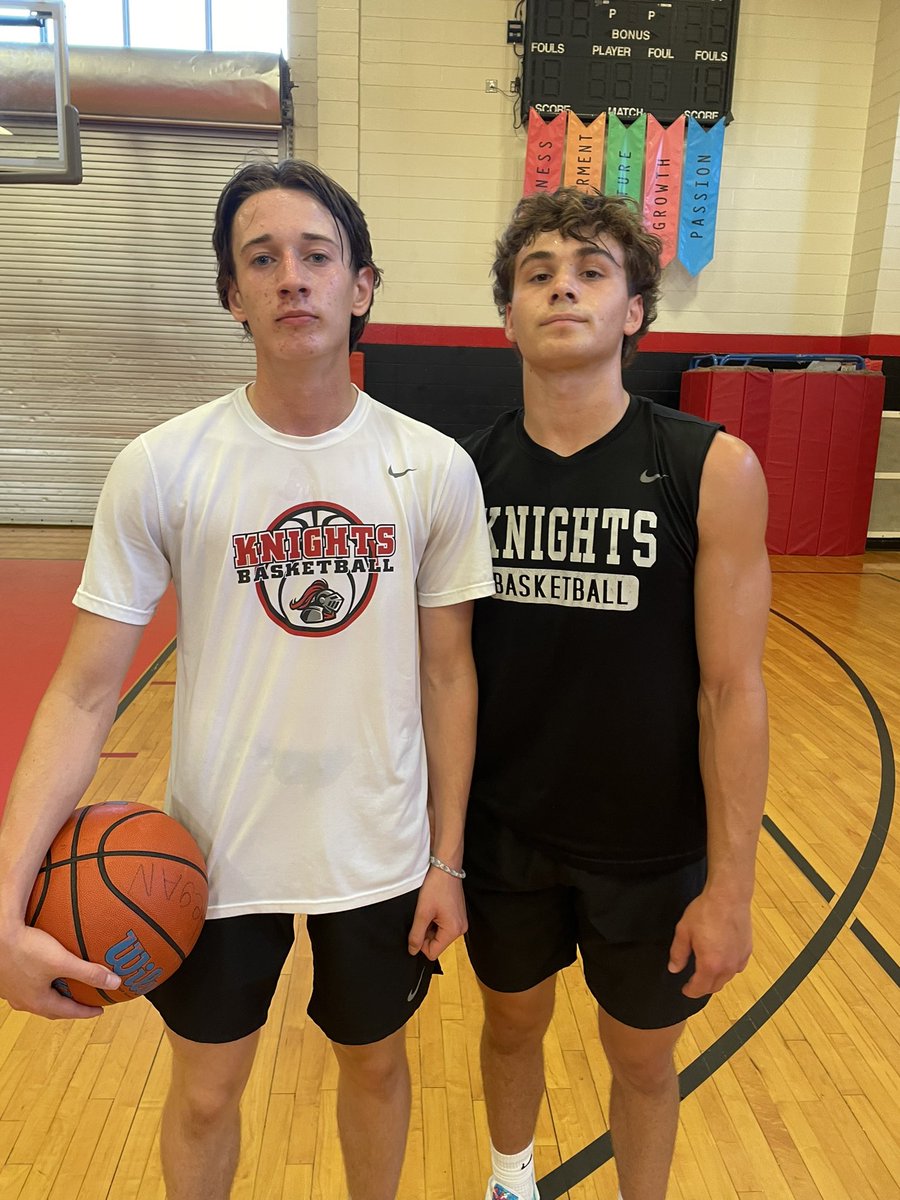 Wolinski 31 Gyorda 26. Terrific performance by this Dynamic Duo

Wolinski already on Mt Licare/Mcveigh/ Tanglis but tonight another chapter was added 

They put the time in last summer and fall and it paid off tonite