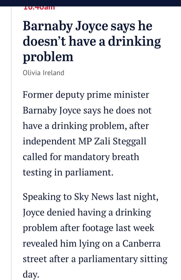 Well - that’s that then? 
#BarnabyJoyce 
@smh