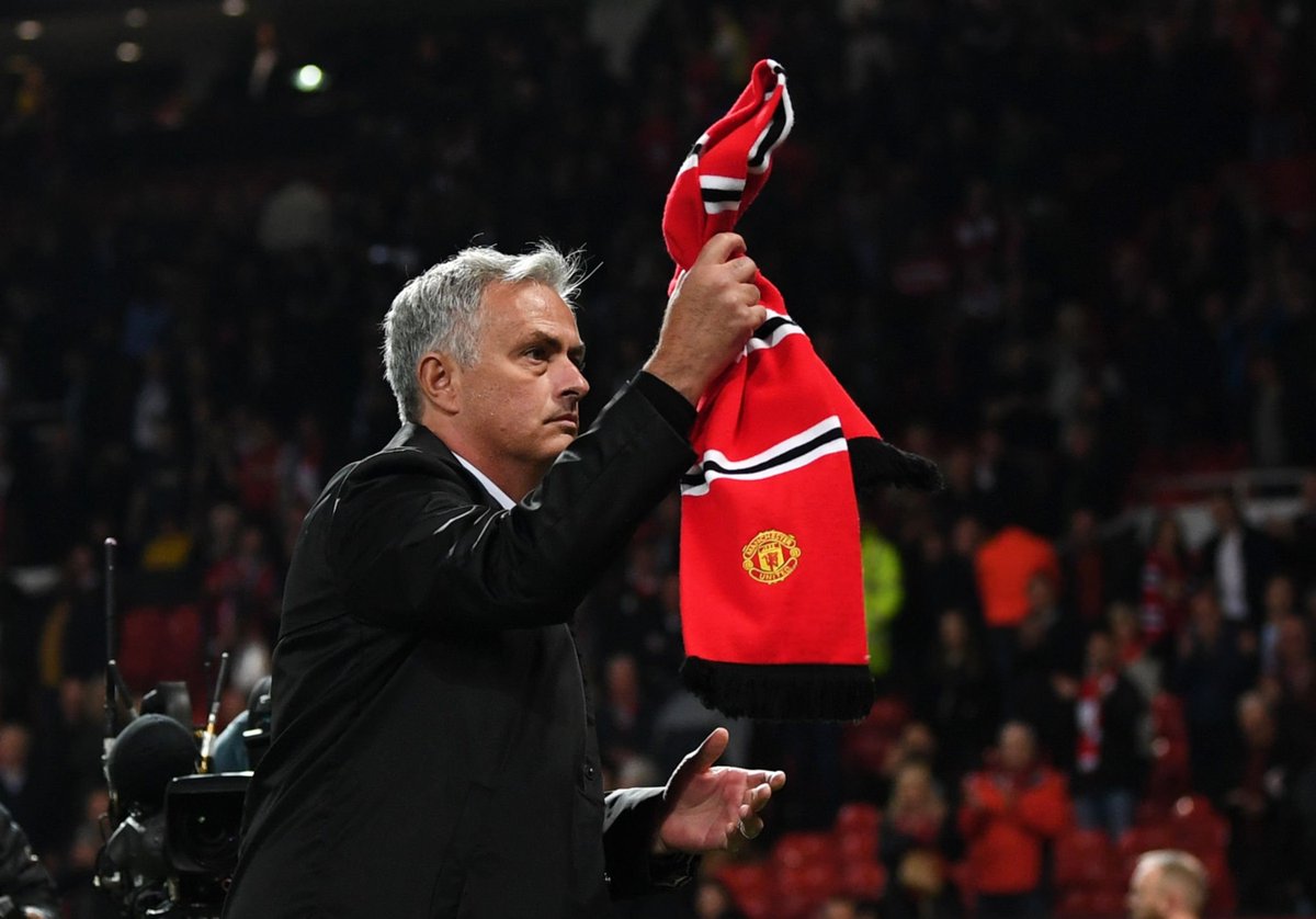 ❤️ José Mourinho: "I love Manchester United and the fans. I hope everything goes well".

"I am waiting as soon as possible for Man United to become again your Man United that I fell in love with", told Rio Ferdinand on <a href="/FIVEUK/">Rio Ferdinand Presents</a>.