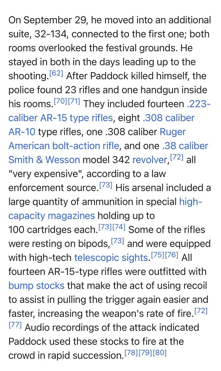 Cuffedup86x's tweet photo. @TryHardGasTank @unkemp7 @CallMeDoctaEvil @Iraqveteran8888 That’s not the only crime scene photo. Find me a source that says 3000 rounds. There was a massive meticulous investigation. Tons of footage of him moving tons of bags in and out. There are fucking psychos in this world, and not all need a reason. https://t.co/HEkFHmL2GB