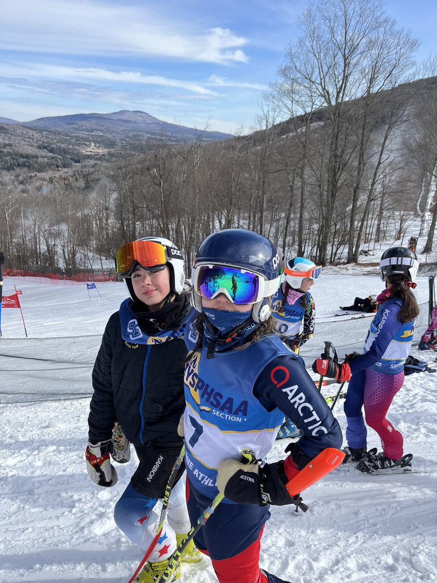 Carmel ski team had a great day at Hunter! 8 skiers making it to sectionals and lots of improvement throughout the season!
