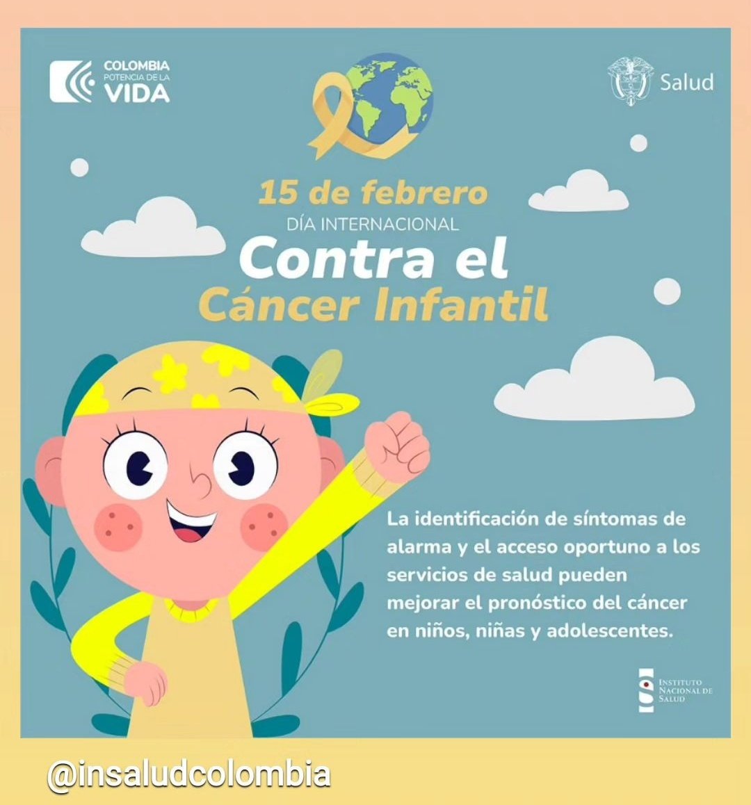 tefa_montufar's tweet photo. #CancerInfantil #Pediatria
#SignosdeAlarma #15deFebrero
@INSColombia 🩵 https://t.co/T9To2WLG4S