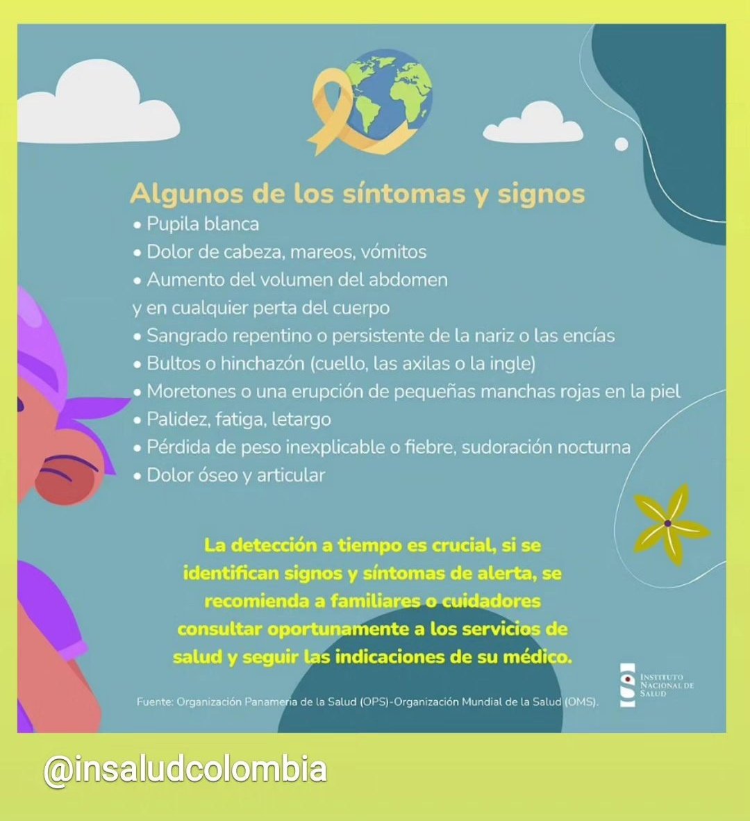 tefa_montufar's tweet photo. #CancerInfantil #Pediatria
#SignosdeAlarma #15deFebrero
@INSColombia 🩵 https://t.co/T9To2WLG4S