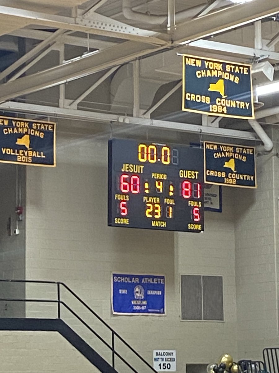 Aquinas beats McQuaid 81-60. Finishes the regular season 17-3. Will be the #1 seed in the Section V AAA tournament.