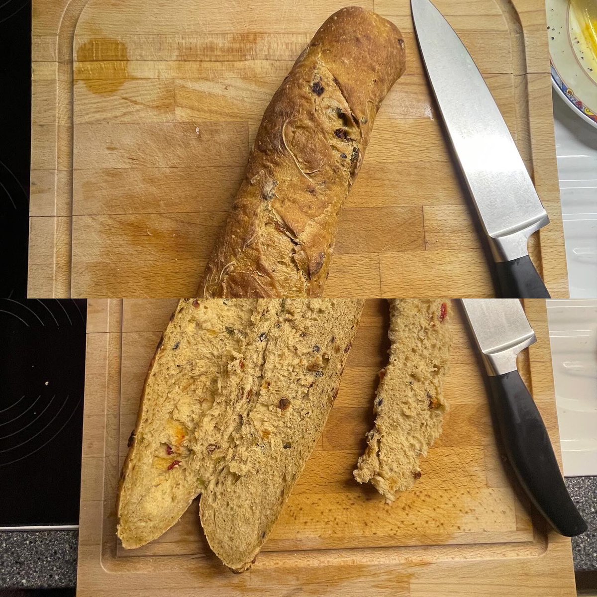 JayGuevara82's tweet image. Gebratener #Reis mit #Spiegelei und #leftover #Chili 

und

#PeperoniBaguette mit #Mayo #Kochschinken #SchwazwälderSchinken #EdelSalami #Ei #Mozzarella #Zwiebeln und #Balsamico

#Dinner #HelsKitchen #FoodPorn #LeftOverPorn #ChiliPorn #RicePorn #SandwichPorn #SubPorn