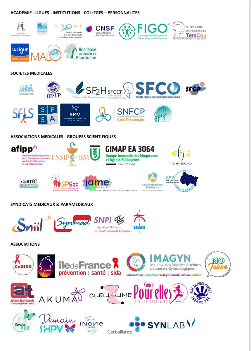 Plus de 50 entités, sociétés savantes, ligues, institutions, académies, collèges, syndicats et associations réclament une extension de la vaccination anti-HPV jusqu’à 26 ans 👇

sf2h.net/k-stock/data/p…