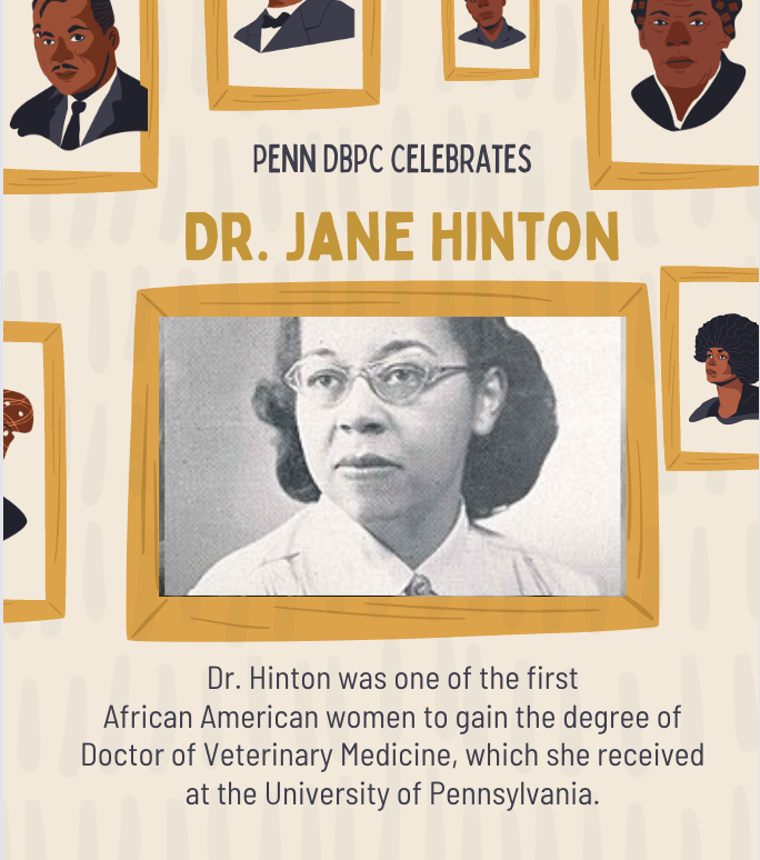 Today we recognize the life and legacy of Dr. Jane Hinton. Among her many accomplishments, she is also one of the scientists responsible for the development of culture medium that is now commonly used to test bacterial susceptibility to antibiotics. Thank you Dr. Hinton!