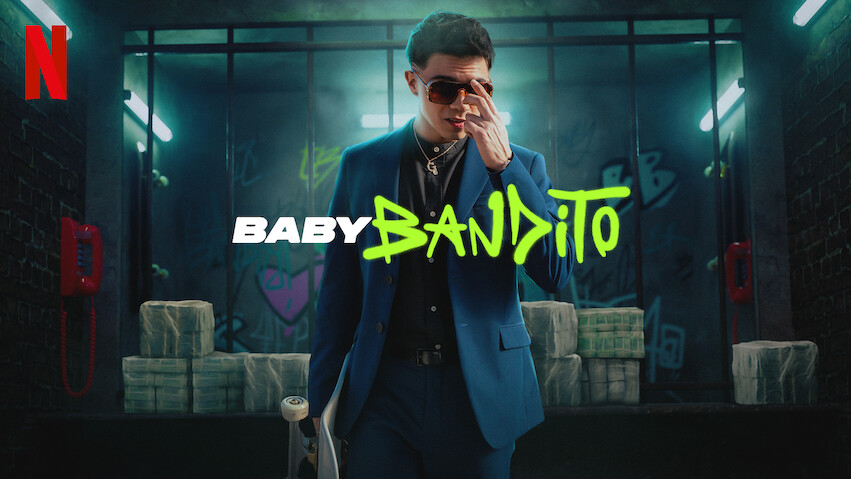 PRODU's tweet photo. #BabyBandito encabeza top 10 global de TV de habla no inglesa en @Netflix. 💻💥 https://t.co/lNoYHtwUIN https://t.co/b7aF33u2Xa