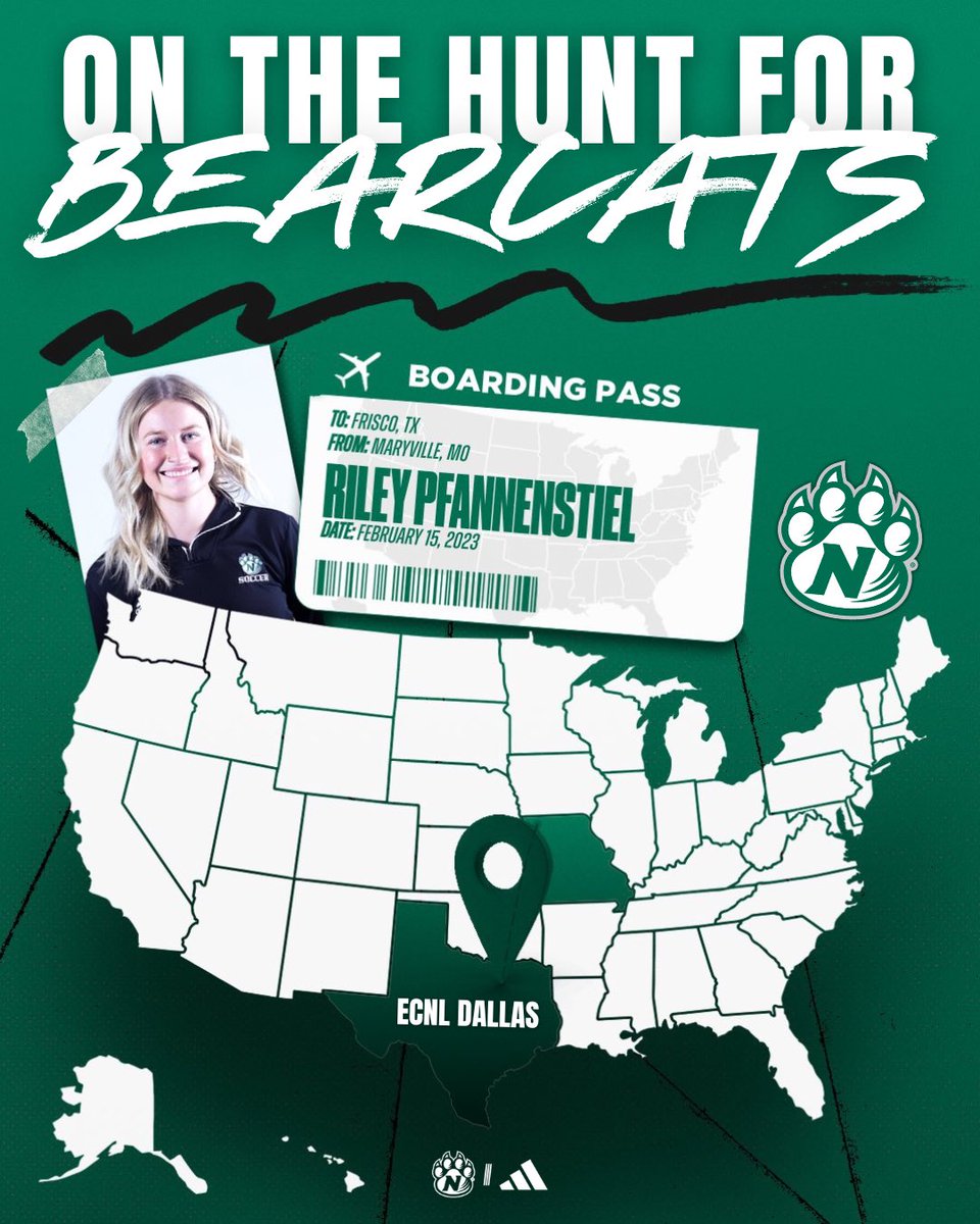 Traveling to Dallas today!! Ready to find some future bearcats at ECNL Dallas this weekend! #oabaab