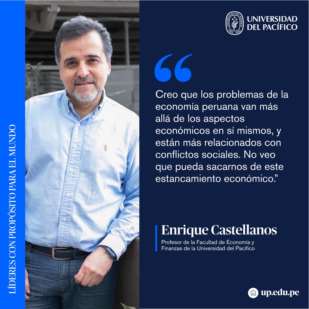 En el marco de la elección del nuevo Ministro de Economía y Finanzas, ¿cuáles son los retos que el funcionario debe afrontar? 👉 Lee la opinión de Enrique Castellanos, profesor de la Facultad de Economía y Finanzas UP, en la siguiente nota de @infobaeperu: bit.ly/48rCxOE