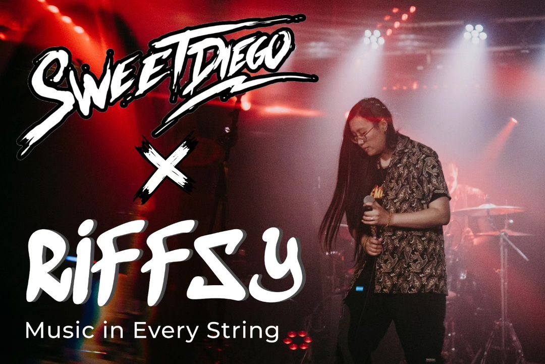 BIG NEWS! 🤩

Who loves a bargain then?! We've teamed up with <a href="/2023Riffsy/">Riffsy</a>, a sick online guitar accessories supplier. All friends of Sweet Diego benefit from 5% off all orders through the below link, also found on our main page!

👇 5% off everything 👇
invi.tt/ZDBP