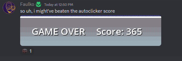 randomguy2721's tweet photo. I cheated a run of our game just to test some things out and shared it on our discord. And one user already beat the cheated run within less than 24 hours. (you should join the discord :) https://t.co/BXvsfAxan4) https://t.co/VHghVgPCYg