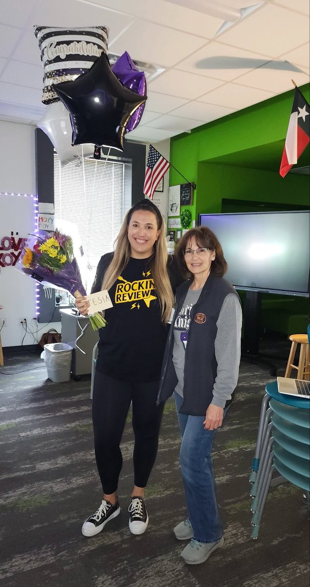 Please join us in congratulating Mrs. Daniel✨Rodriguez Elementary 23-24 TEACHER OF THE YEAR✨

Her leadership, ability to instill a love for science in all, &amp; belief in every student’s potential is remarkable! Our entire campus is better because of the work she does daily! 
👏🏽🎉