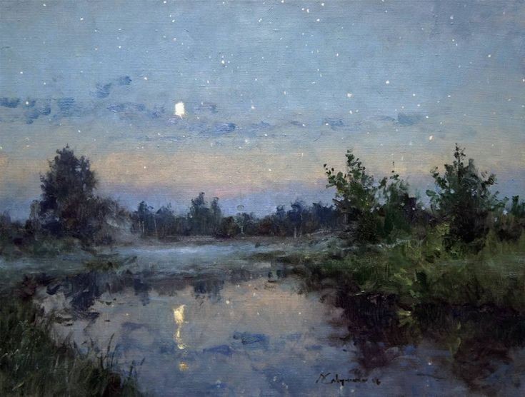 elemmiressoul's tweet photo. soft moonlight art. https://t.co/gGCqpz3wa0