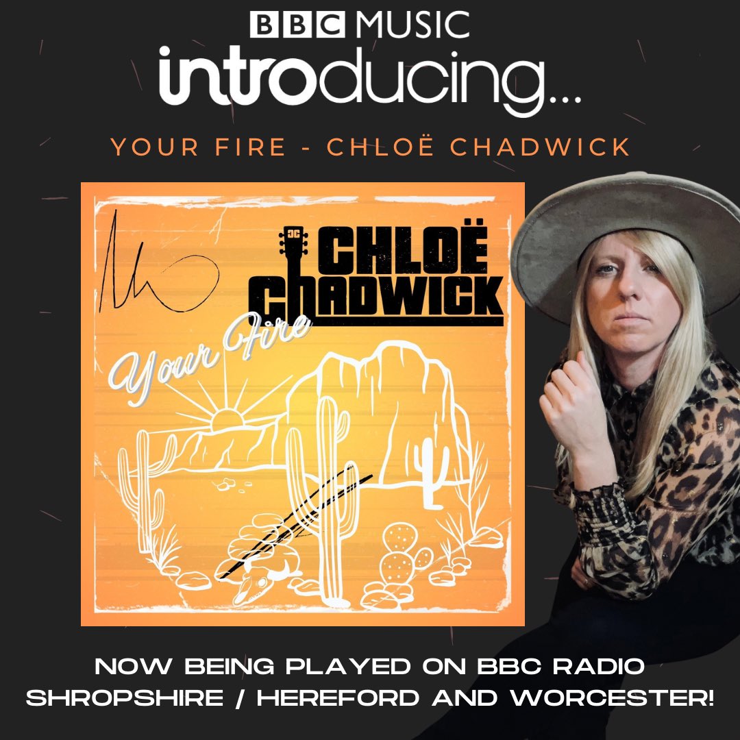 Thanks for playing my new single ‘Your Fire’ on BBC Radio Introducing! If you missed it you can listen back here - bbc.co.uk/programmes/p0h… @BBCShropshire @BbcHerefor22130