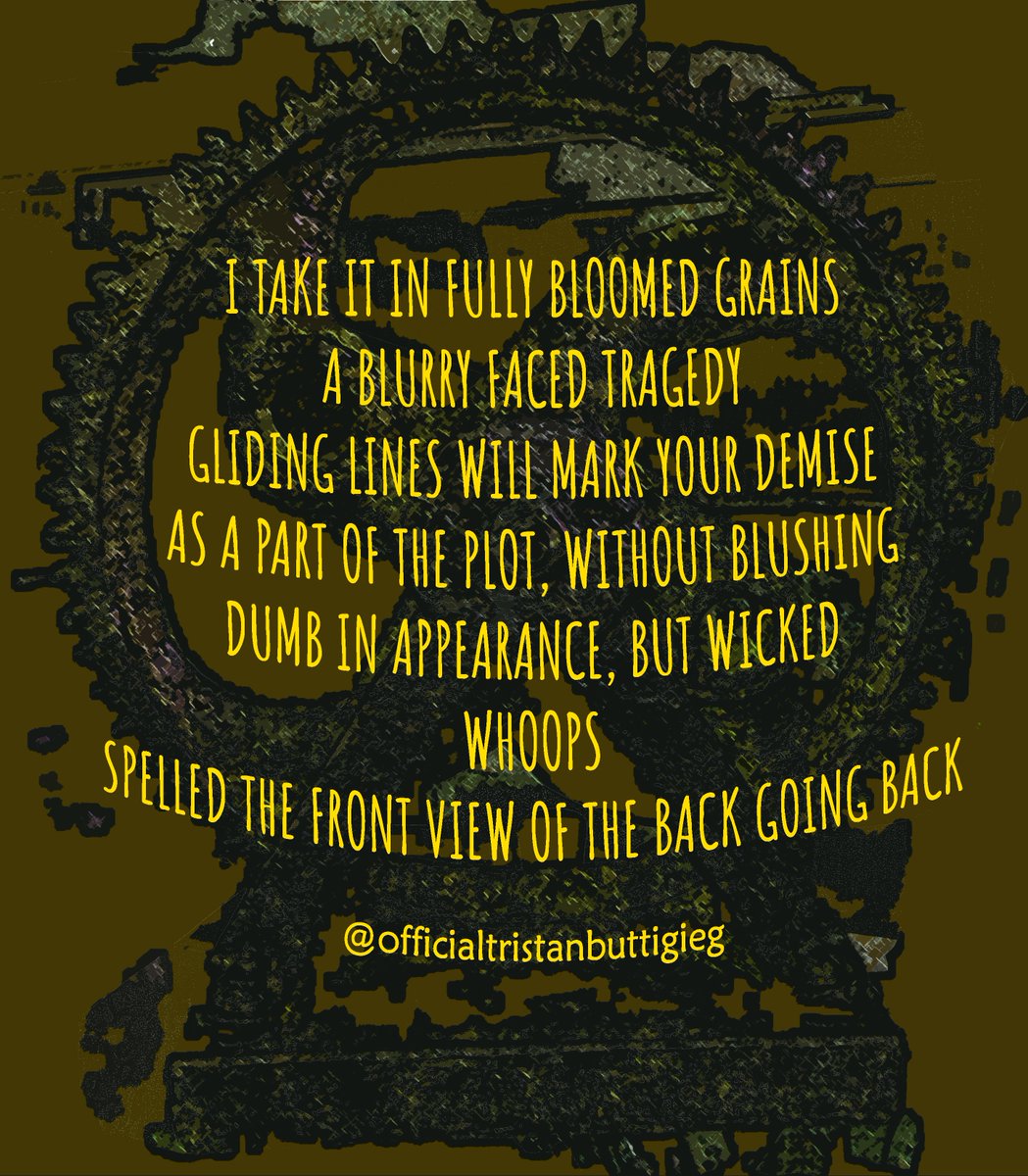 TristanAJB's tweet photo. © The Humanoid Zoo: Page 38 of “Have Nine Lives”

#poetry #writing #writingcommunity #smallquotes #poetssociety #spilledink #psychadelic #haveninelives #bookpromos #debutbook #debutpoetrybook #follow #supportpage #creativewriting #writersofinsta #beatpoetry #wordsandmusic https://t.co/CNf2BtlhIR