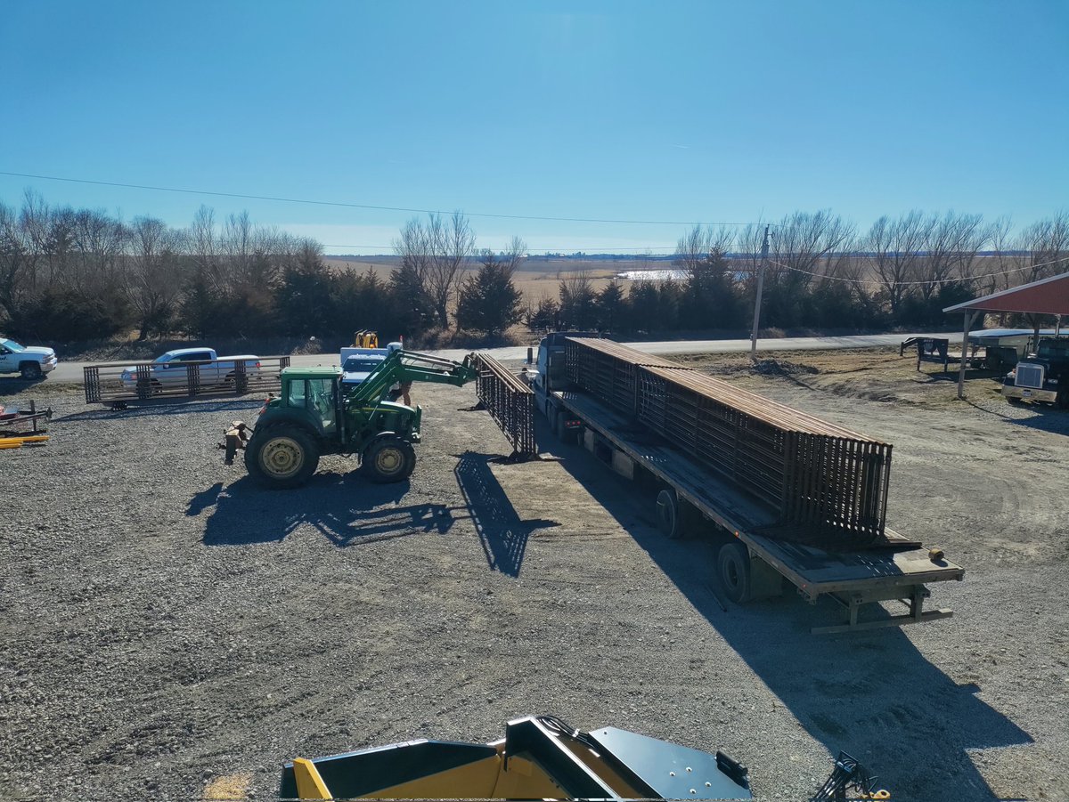 Another load of <a href="/DoubleJMfg/">Double J Mfg & Repair</a> panels getting closer to making a cattleman's life a bit easier!
