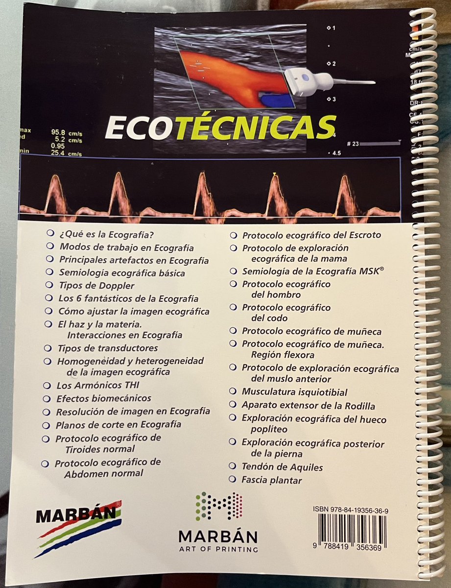 ecografiafacil's tweet photo. “Ecotécnicas” escrito junto a @melunae es un libro editado por @Marban_Libros con las #Claves de las principales técnicas ecográficas. 

Puedes adquirirlo aquí:

https://t.co/DND01Qpe8C https://t.co/pVLNHQFVoU