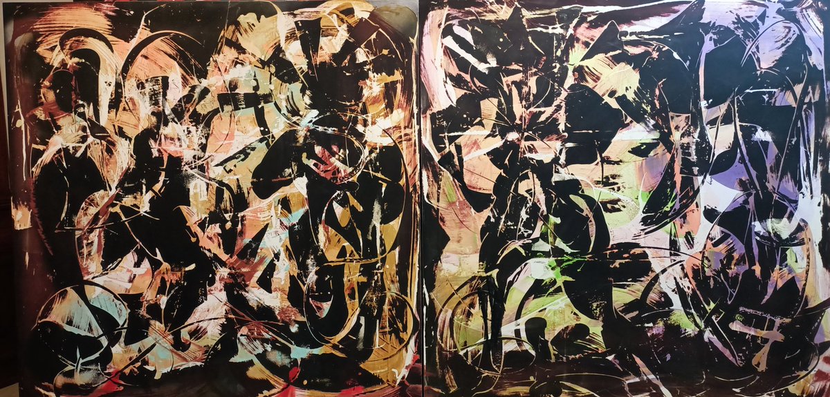 AlejandroFilio8's tweet photo. El encuentro. 180*360 CM. https://t.co/YsflLsc5S1