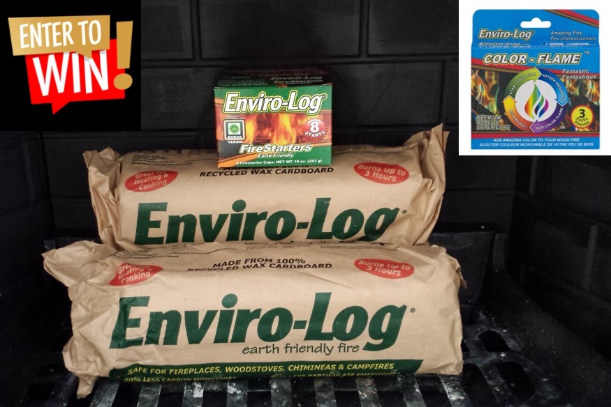 Have you entered our weekly giveaway for 2 Firelogs, a box of 8 Firestarters and a 3-pack of Color-Flame? Simply follow our page, like this post and tell us how you would like to try them! We will announce the next winner on Monday!  U.S. and Canada only please.