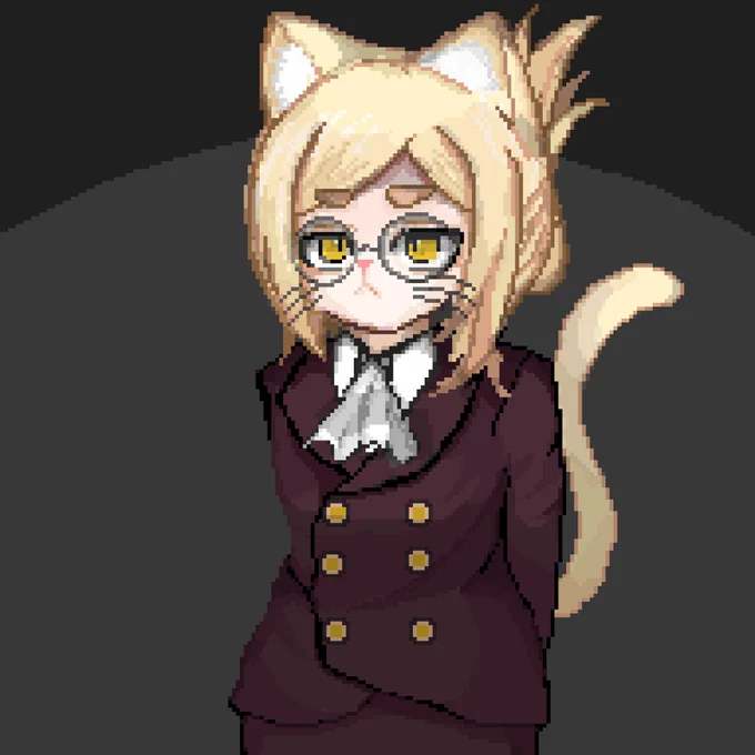 #ドット絵 #pixelartヒトナーからトネリコさん 