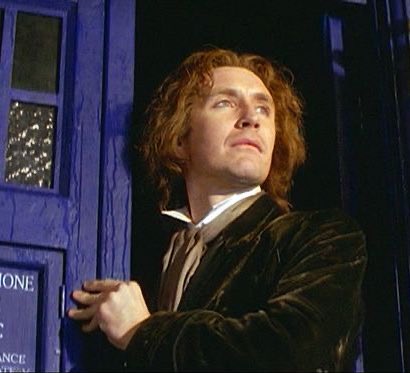 There was a click, someone unlocking the door from the inside. Then it creaked it open, and out stepped... 𝘛𝘩𝘦 𝘋𝘰𝘤𝘵𝘰𝘳.