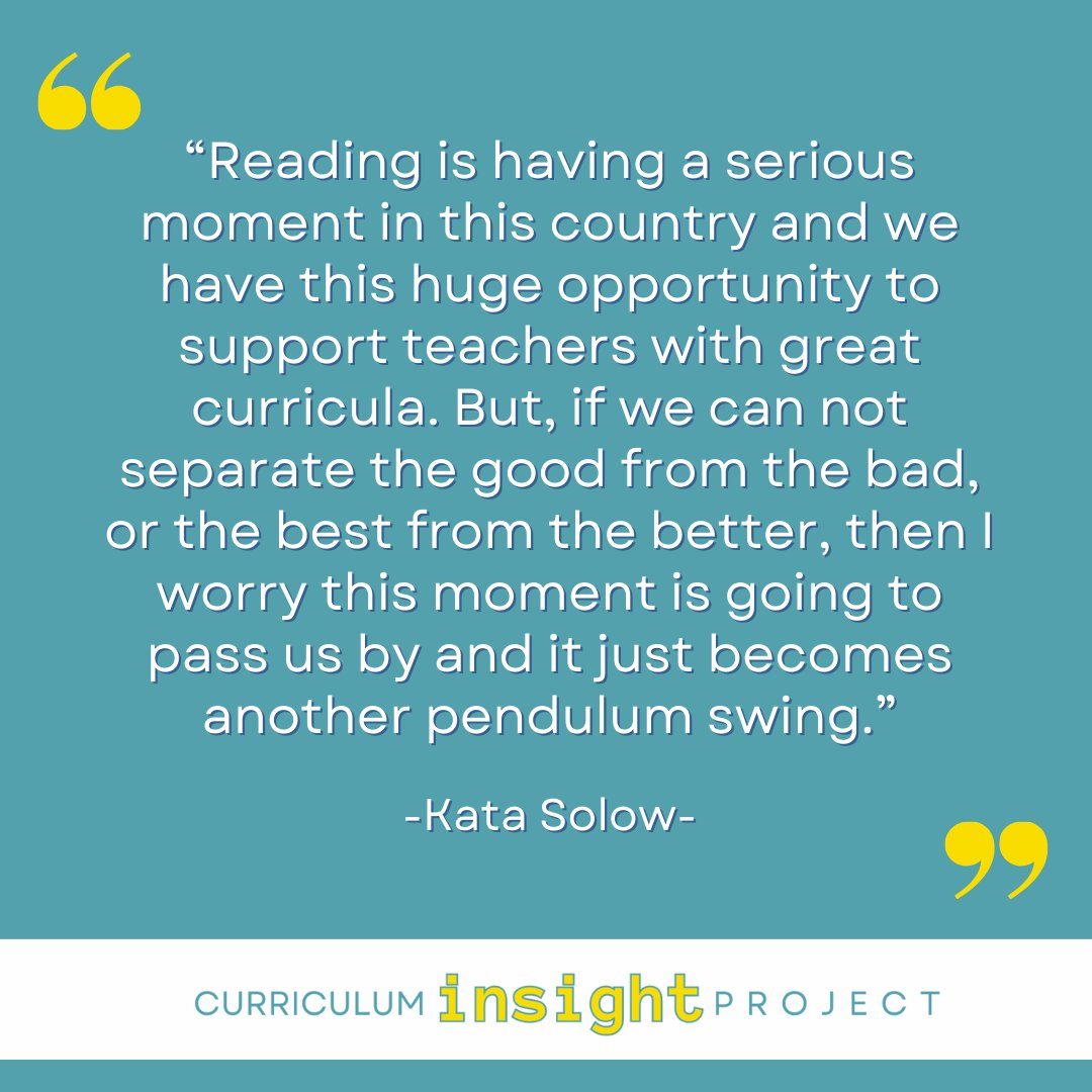 Why the Curriculum Insight Project? Let us tell you.

@AbbyTeachesDSM @KJWinEducation @kato_NV @KataSolow