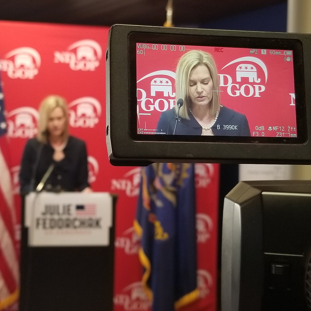 Today, <a href="/fedorchak4ND/">Julie Fedorchak</a> announced she's running for Congress. The story on <a href="/KXMB/">KX News</a>