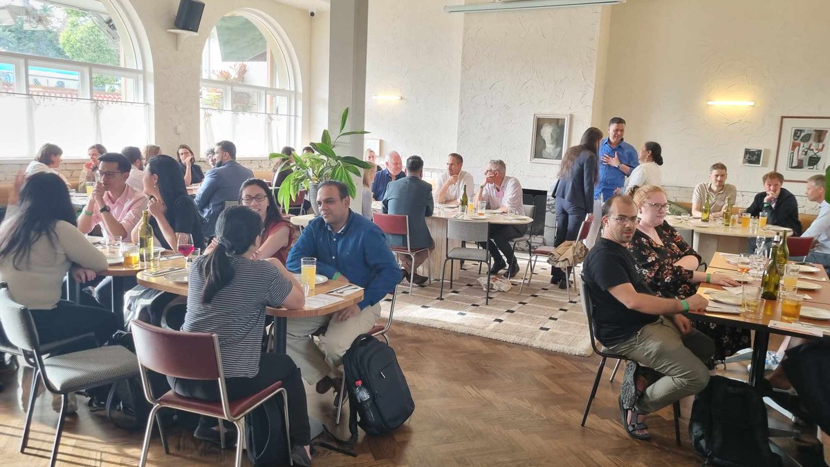 After our first day of presentations yesterday it was great to unwind and continue conversations at the Railway Hotel Hotel over dinner!
Can't wait to see the awesome presentations coming up today!