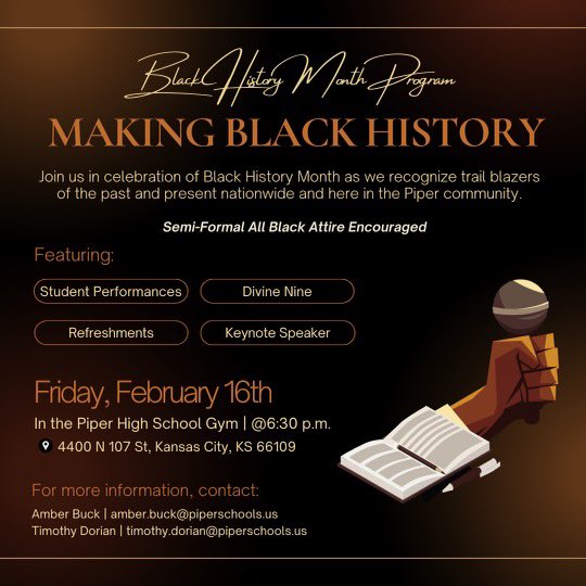 Piper Black Leaders of America Org. . tweet media