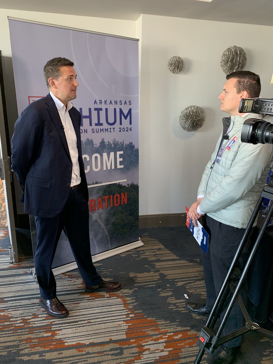 ARLithiumSummit's tweet image. The lithium industry is heating up in Arkansas. Check out what&apos;s happening at the Arkansas Lithium Innovation Summit.

#ARLithiumSummit24